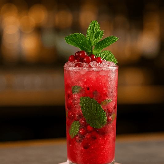 🍃Alkoholfri Lingonmojito - Björk & Bitter