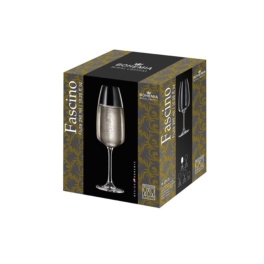 Bohemia Fascino champagneglas 290 ml – 6 - pack - Björk & Bitter