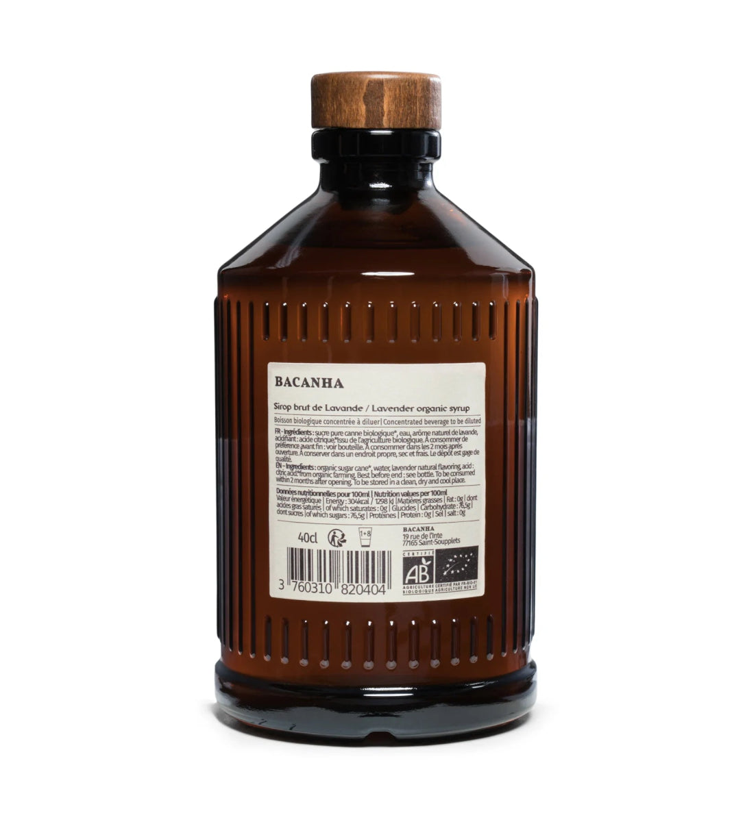 Ekologisk Lavendelsirap - 400 ml - Björk & Bitter