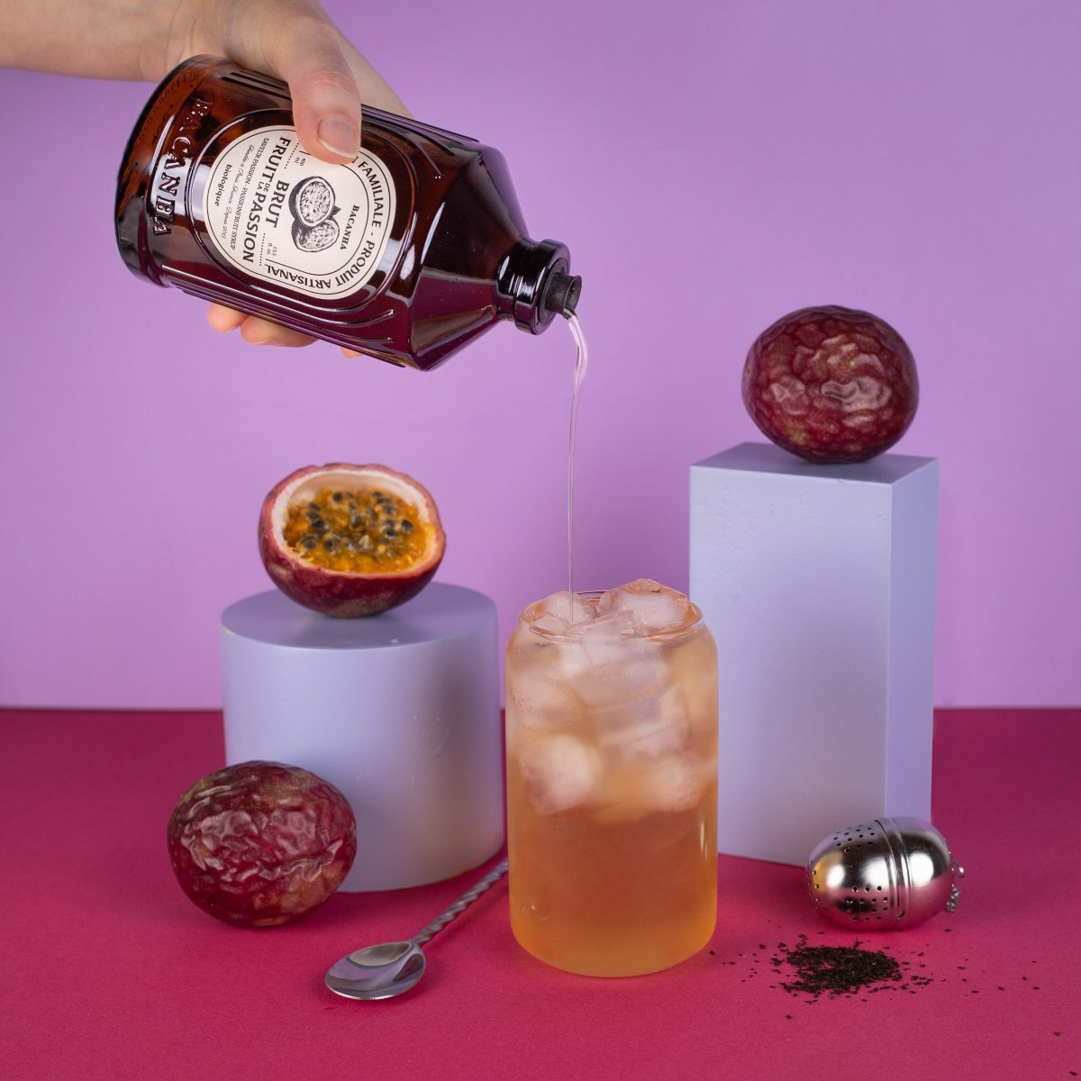 Ekologisk Passionsfruktssirap - 400 ml - Björk & Bitter