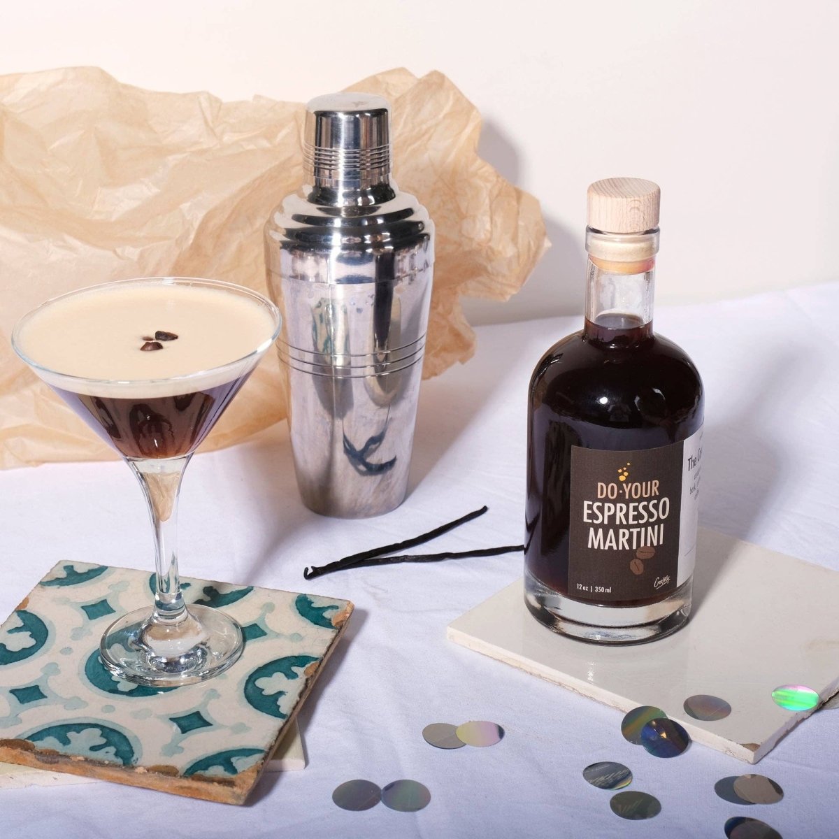 Gör din egen espresso martini - DIY cocktailsats - Björk & Bitter