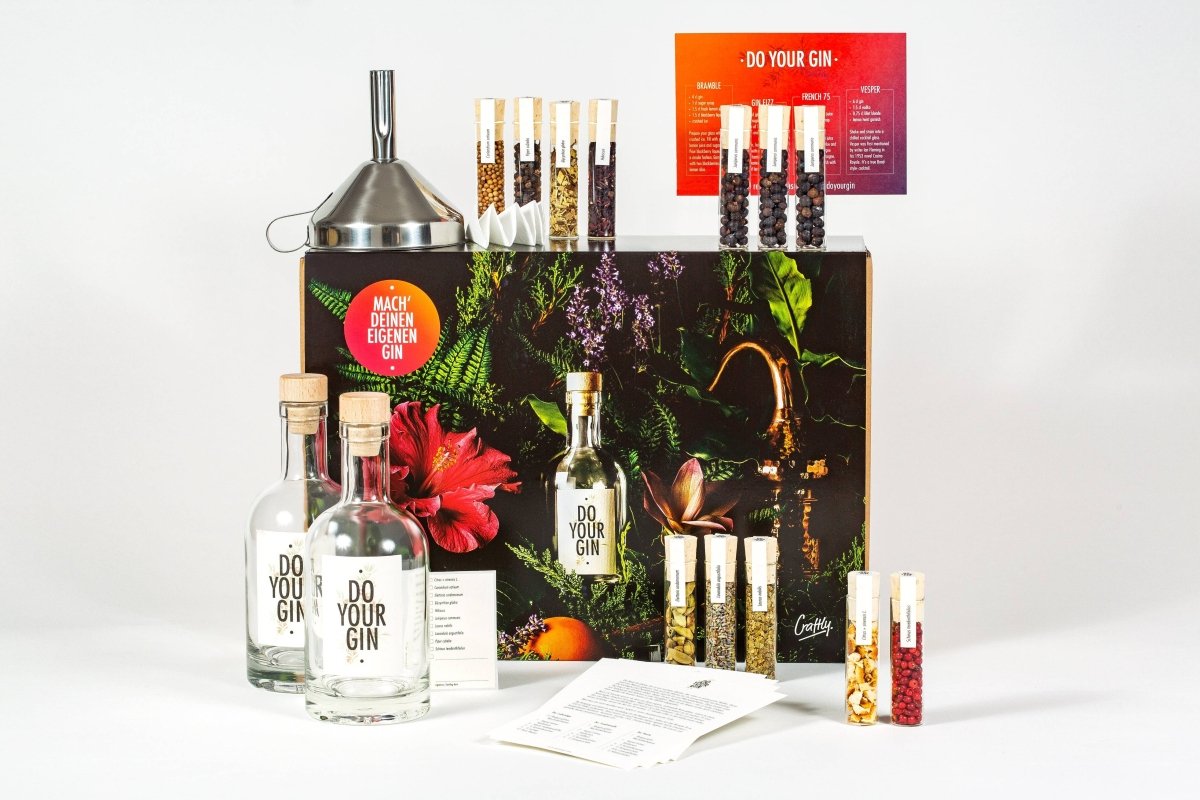 Gör din egen gin - Mixbox - Björk & Bitter