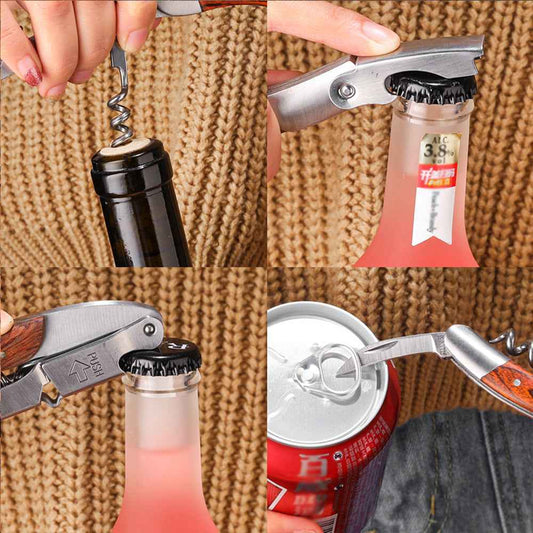 Korkskruv med trähandtag - Björk & Bitter