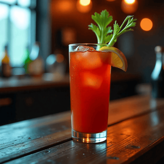 🍅 Bloody Mary – kryddig cocktail med vodka och tomatjuice - Björk & Bitter