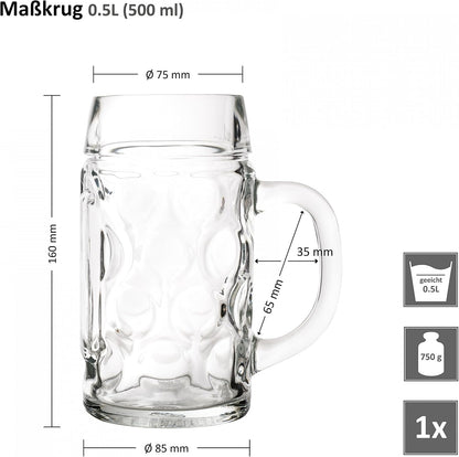 Tysk Ölsejdel 0,5 L - 2 Pack