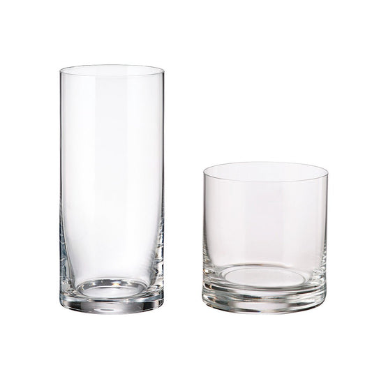 Bohemia Barware barglasset 8 delar – 4×410 ml + 4×470 ml - Björk & Bitter