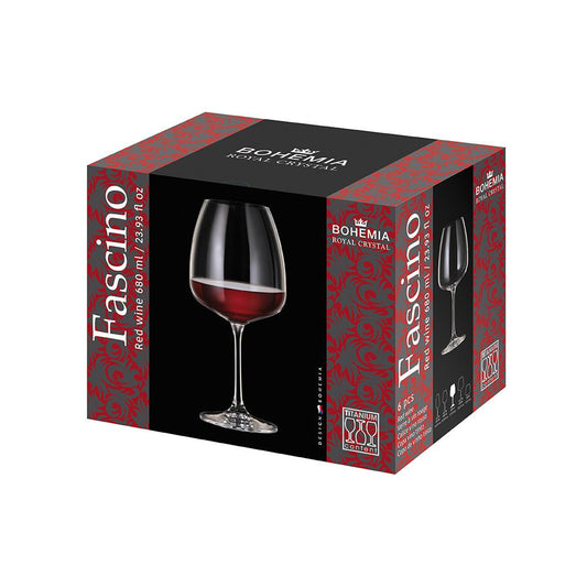Bohemia Fascino rödvinsglas ca 680 ml – 6 - pack - Björk & Bitter