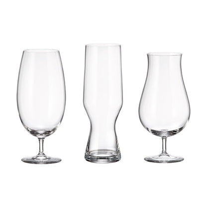 Bohemia Golden Prague Beercraft ölglas – 6 delar (550/630/680 ml) - Björk & Bitter