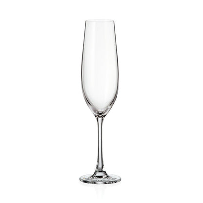 Bohemia Royal Crystal Sarah champagneglas 260 ml – 6 - pack - Björk & Bitter