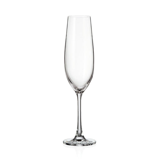 Bohemia Royal Crystal Sarah champagneglas 260 ml – 6 - pack - Björk & Bitter