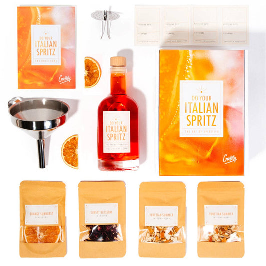 Gör din egen aperol spritz - DIY cocktailset för aperitivo och spritz - Björk & Bitter