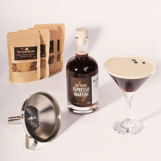 Gör din egen espresso martini - DIY cocktailsats - Björk & Bitter