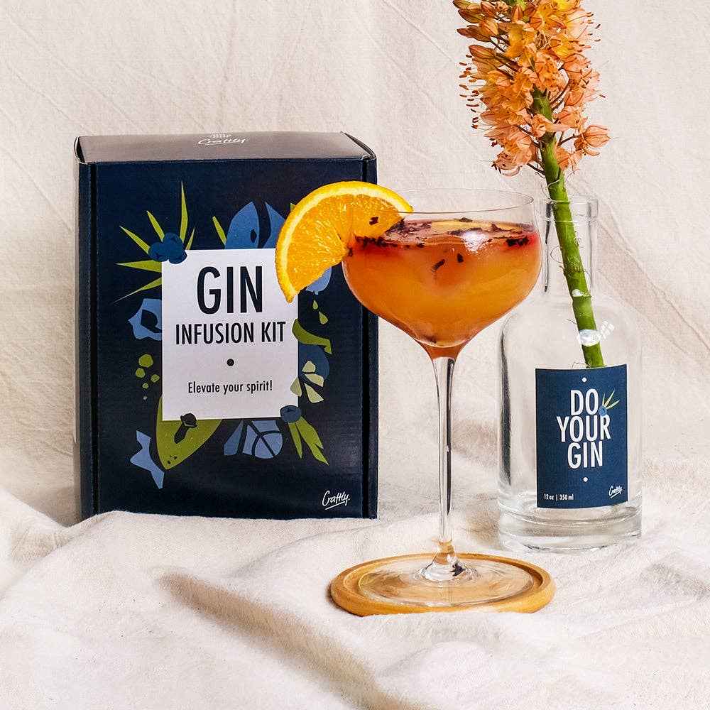 Gör din egen Gin infusionsats - DIY cocktailsats