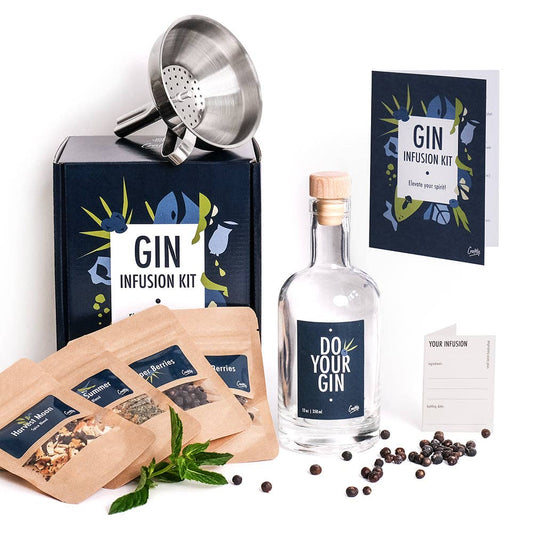 Gör din egen Gin infusionsats - DIY cocktailsats - Björk & Bitter