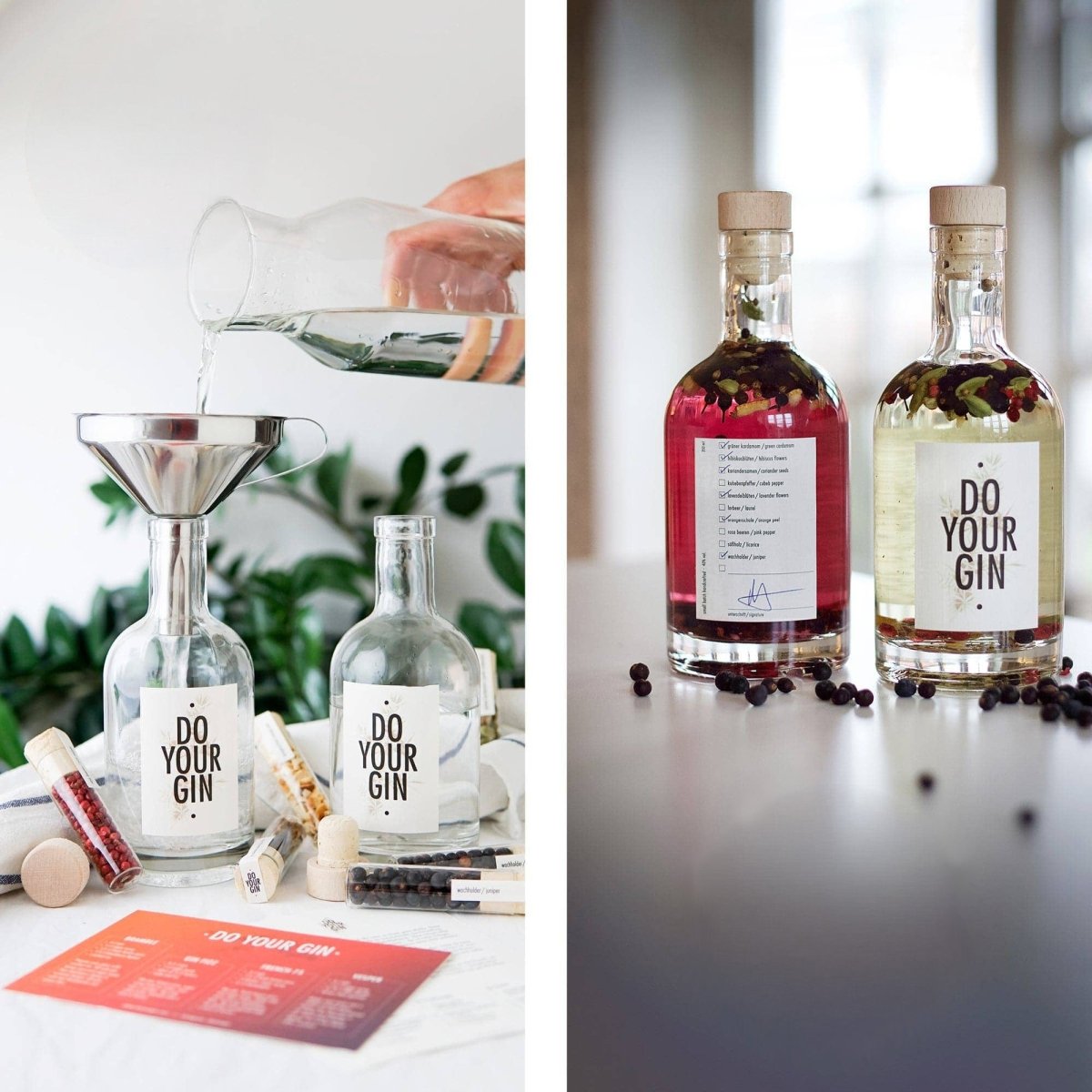 Gör din egen gin - Mixbox - Björk & Bitter