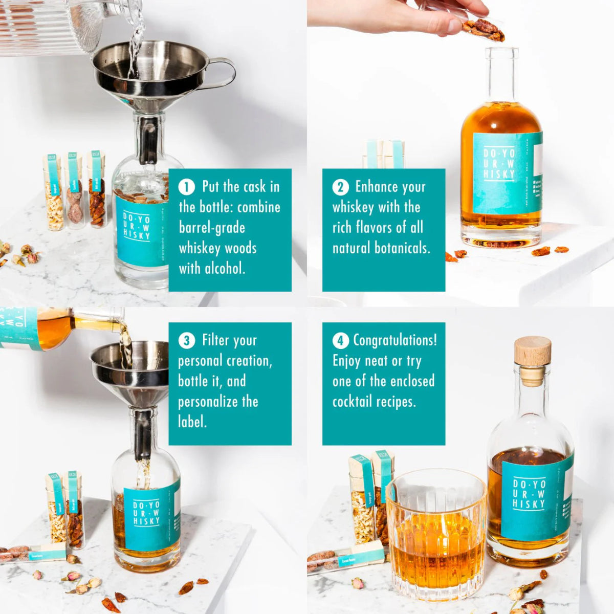 Gör din egen whisky - Mixbox - Björk & Bitter