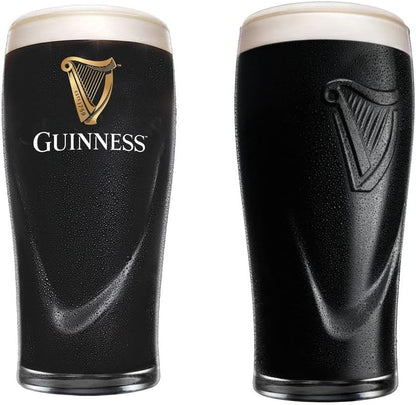 Guinness officiella ölglas Relief 50 cl med tulpanprofil