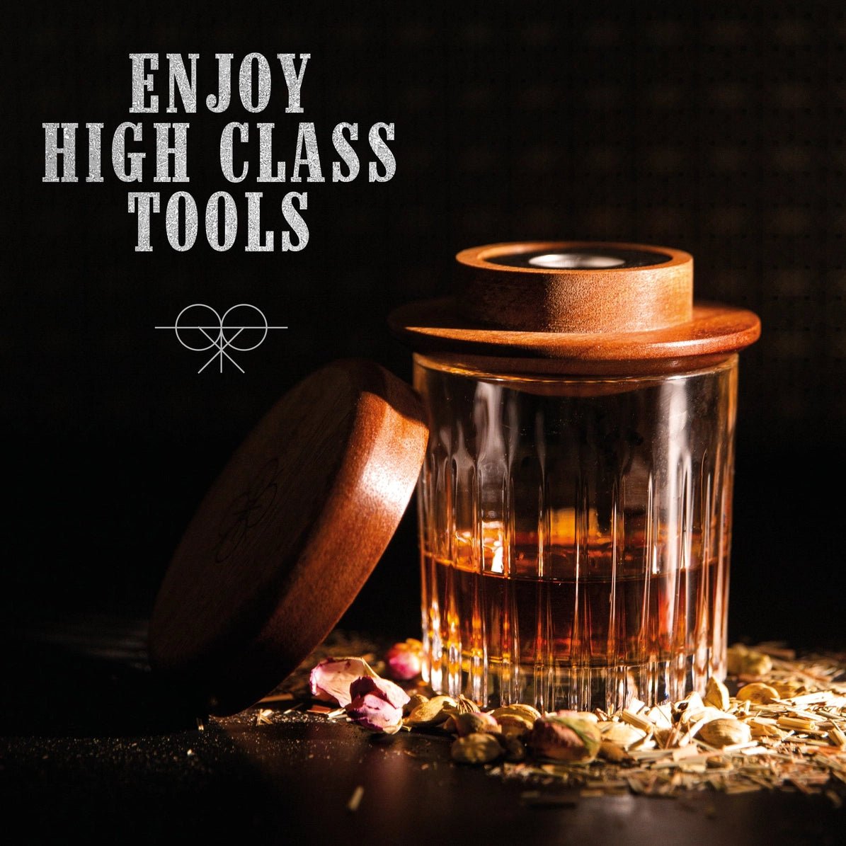 Röksätt whiskey – presentset med gasbränare och whiskeystones
