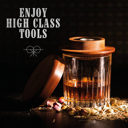 Röksätt whiskey – presentset med gasbränare och whiskeystones