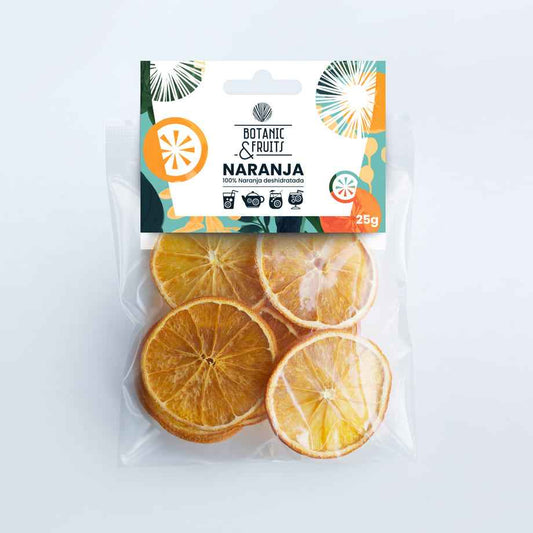 Torkade Apelsinskivor - 25 g - Björk & Bitter