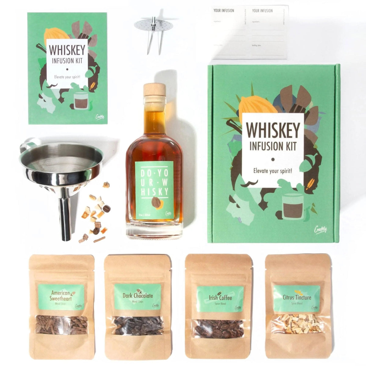 Whisky Infusion Kit - Gör din egen whisky - Björk & Bitter